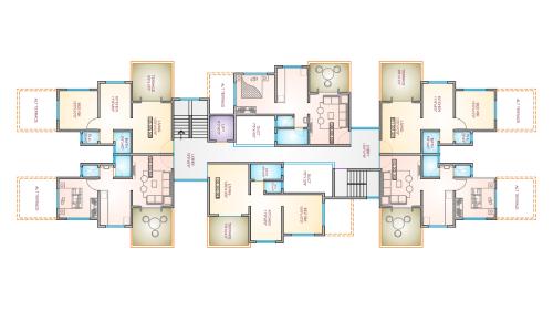 Raj parv floor plan
